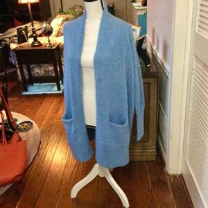 GAP Light Blue Open-Front Cardigan FREE SHIPPING